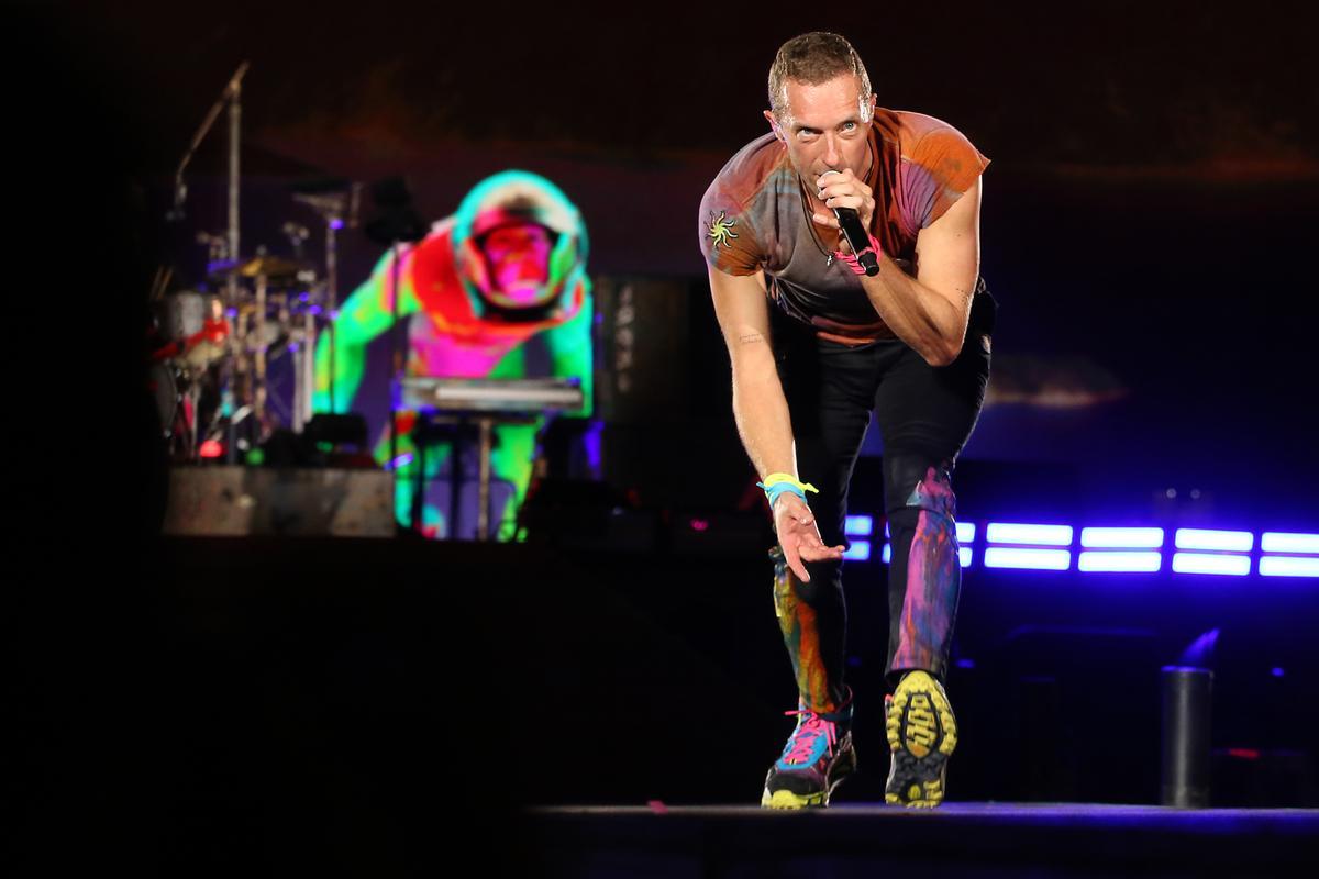 Coldplay en el Estadi Olímpic Lluis Companys