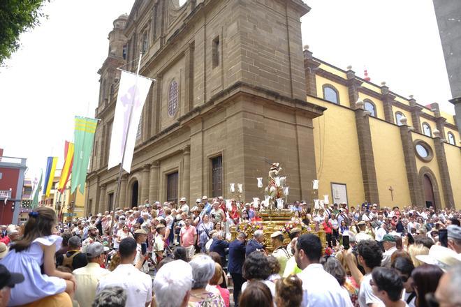 La procesión de Santiago Apóstol en Gáldar