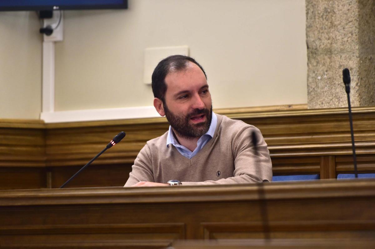 El concejal de Vox en el Ayuntamiento de Plasencia.