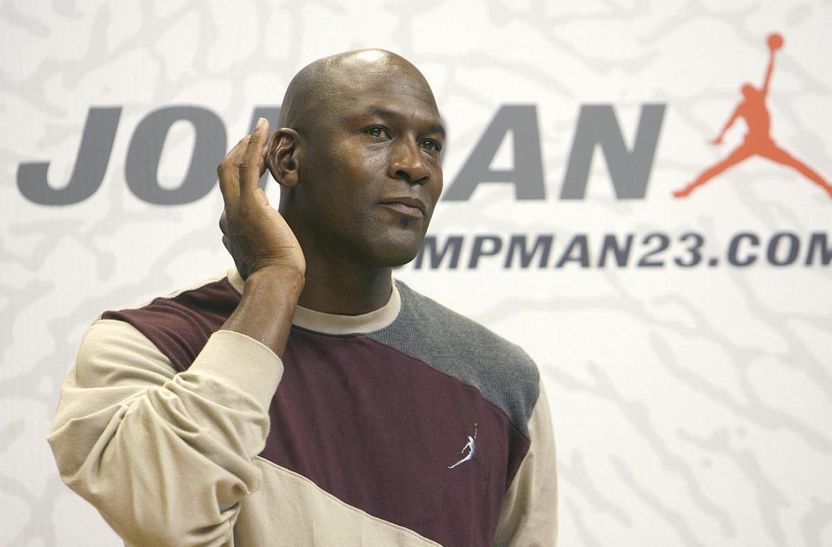 Michael Jordan, en un acto de su marca en Italia en 2006. 