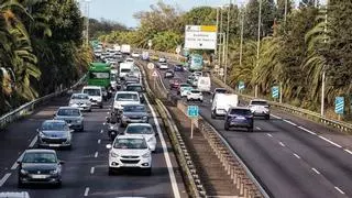 El desafío de la autopista del Norte de Tenerife: ganar un carril sin parar una vía al límite