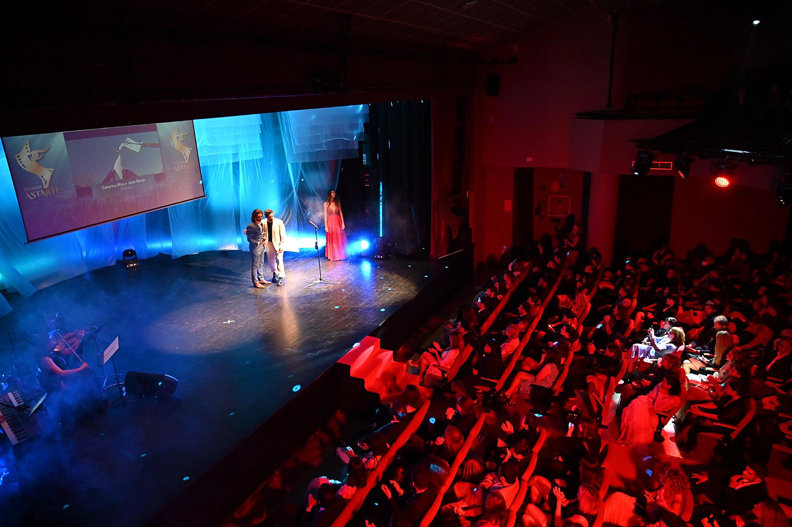 La alfombra roja y gala de clausura del festival Ibicine de Ibiza.