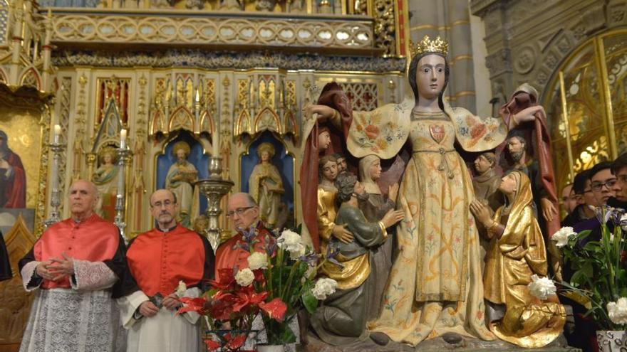 La Fuensanta llega a la Catedral