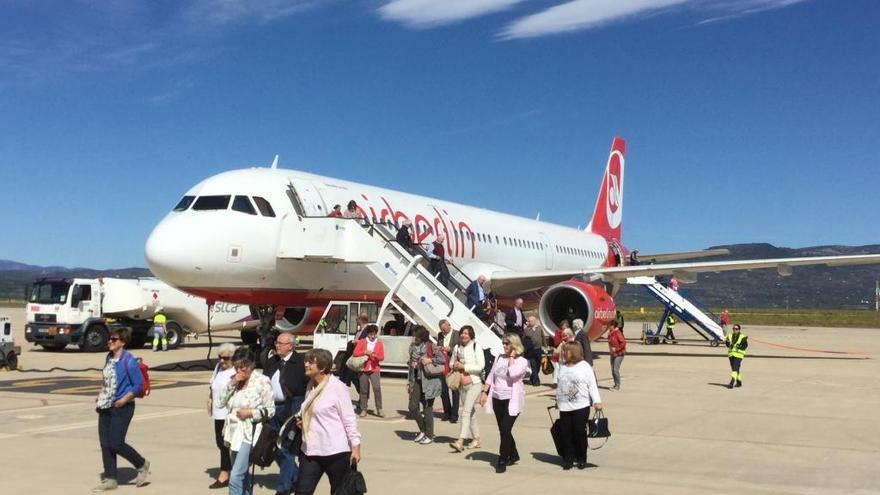 El aeropuerto de Castelló mejora la valoración de sus usuarios con un 8,54