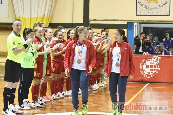 Fútbol sala femenino en Archena: España - Italia