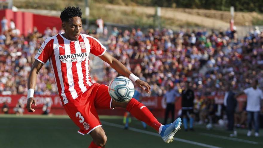 El jugador de Girona FC, Johan Mojica