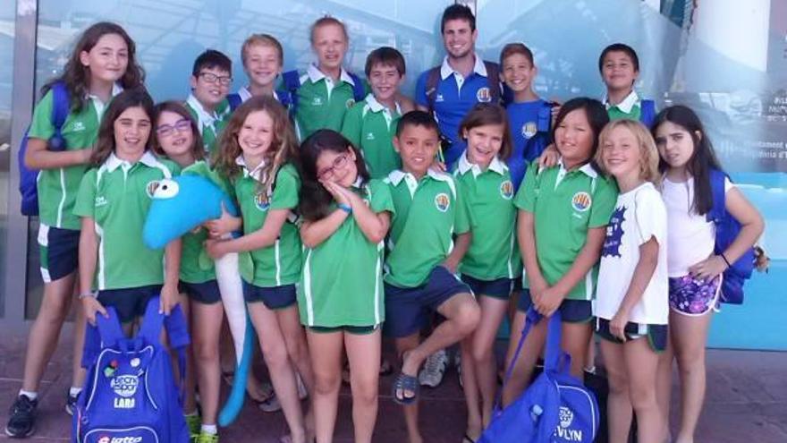 Los benjamines del NiE Gandia suman cinco medallas en el autonómico