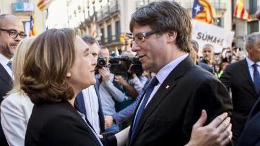 Puigdemont avisa l&#039;Estat: «No subestimin la força del poble de Catalunya»