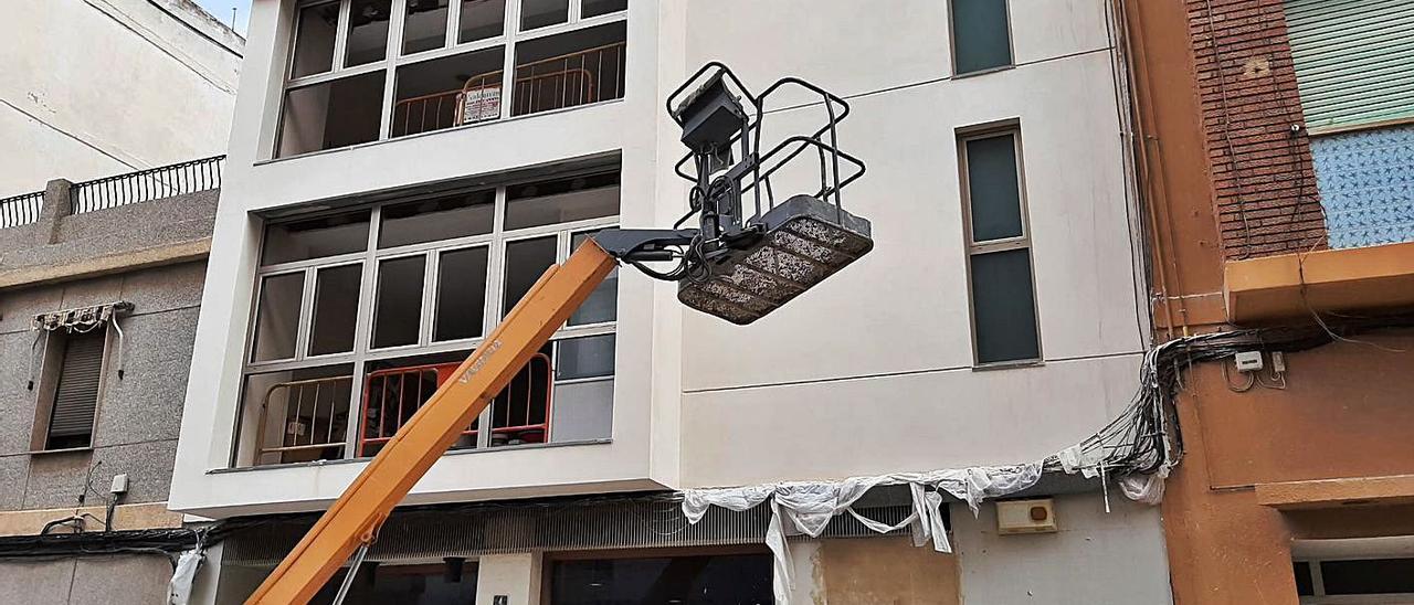 Fachada del edificio situado en la calle Francisco de  Borja. | PP