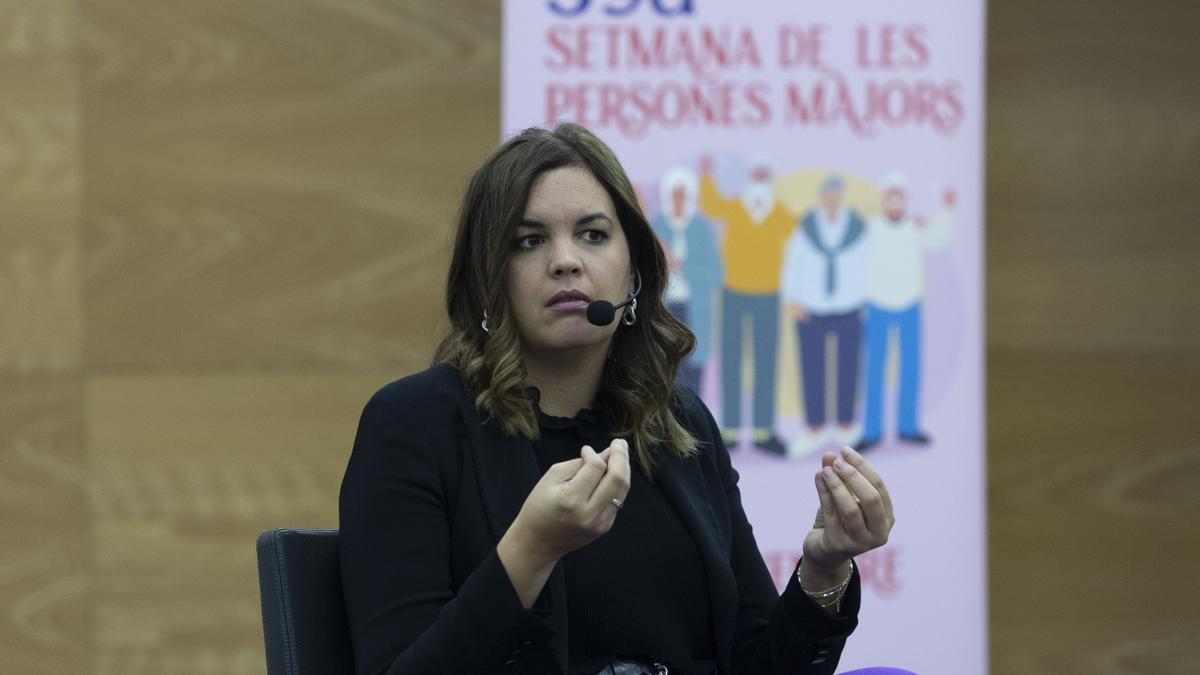 Sandra Gómez, vicealcaldesa del Ayuntamiento de València.