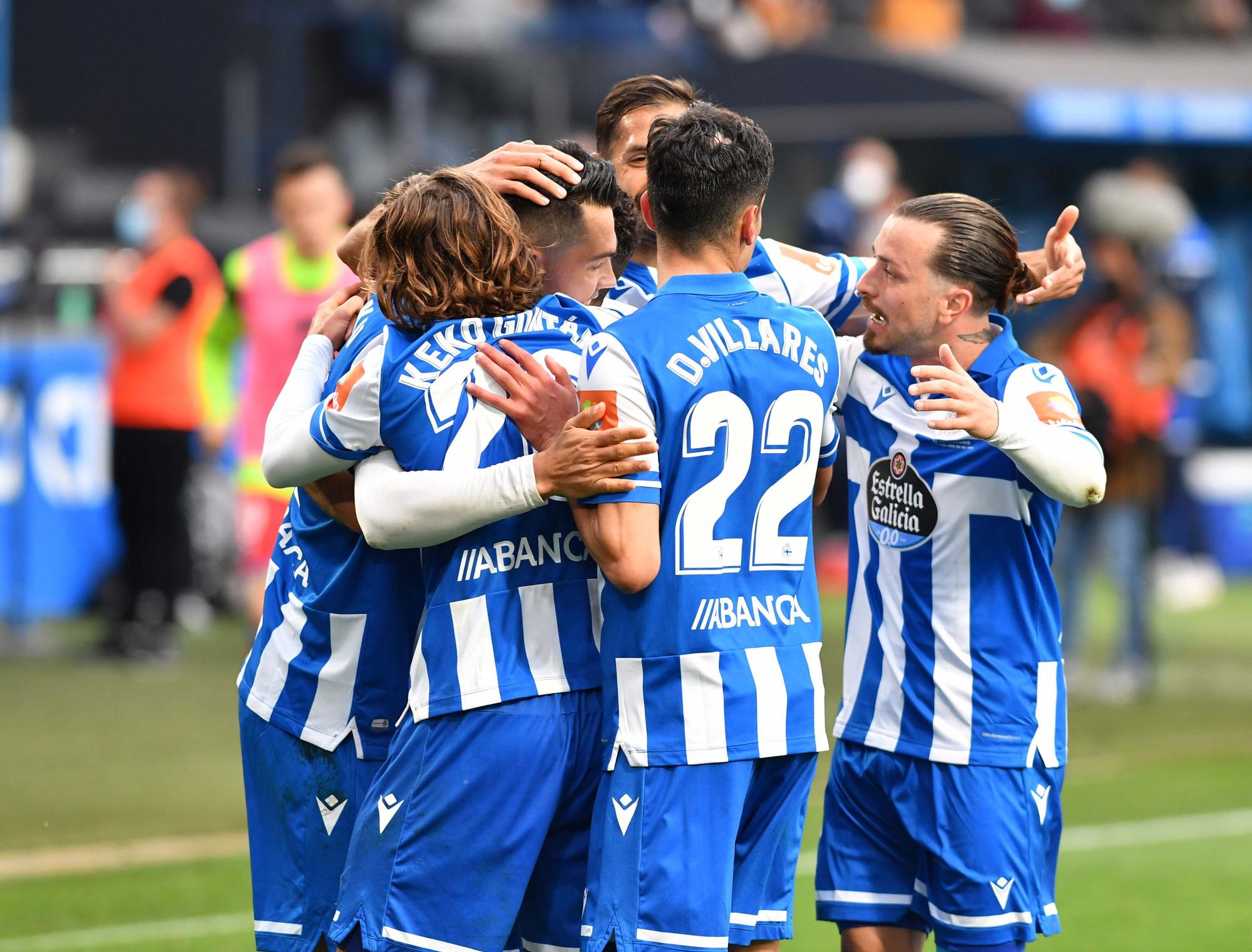 El Deportivo le gana 2-1 al Numancia