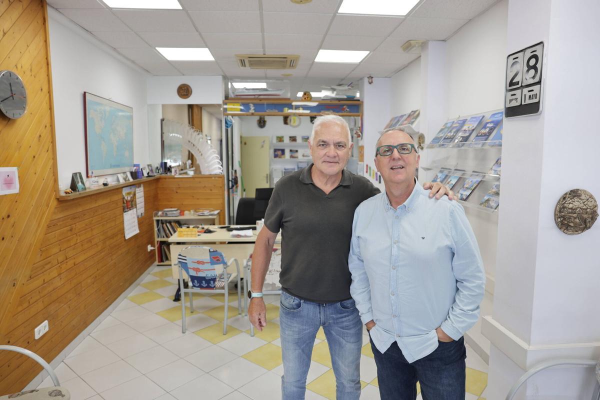 Domingo Font y Rafel Rosselló posan para este diario.