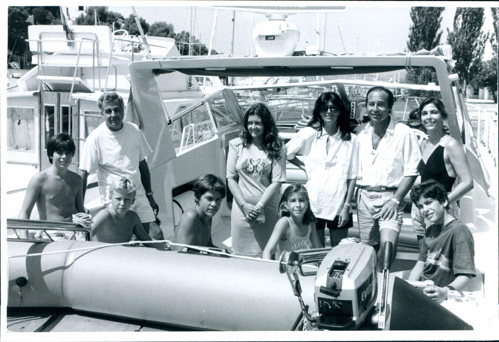 Jean Marie Rossi, sus veranos en Mallorca con Carmen Martínez Bordiu