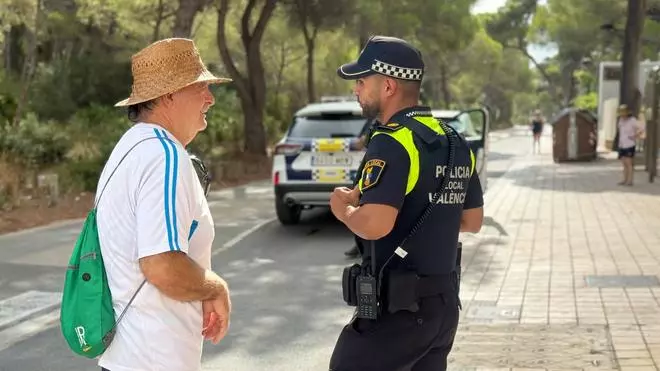 La Policía Local corta los accesos al paraje natural del Saler