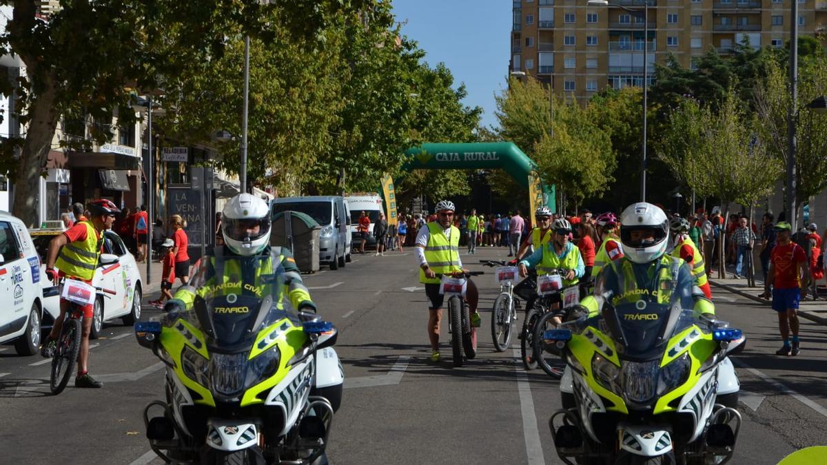 Imagen de una edición anterior de la Carrera de la Guardia Civil