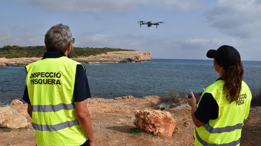 Un dron vigilará las aguas interiores de Mallorca