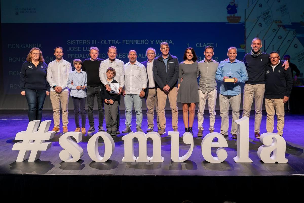 Ganadores de las diferentes categorías