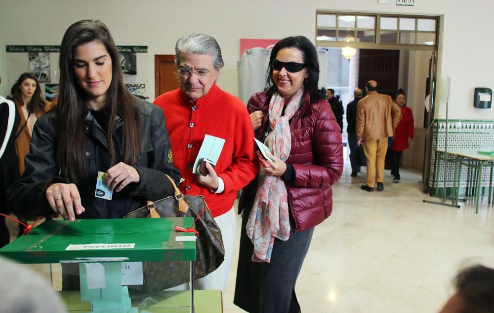 Las elecciones andaluzas, en imágenes