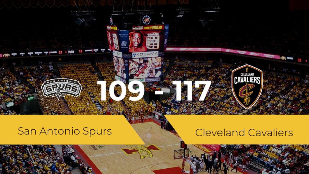 Cleveland Cavaliers se queda con la victoria frente a San Antonio Spurs por 109-117