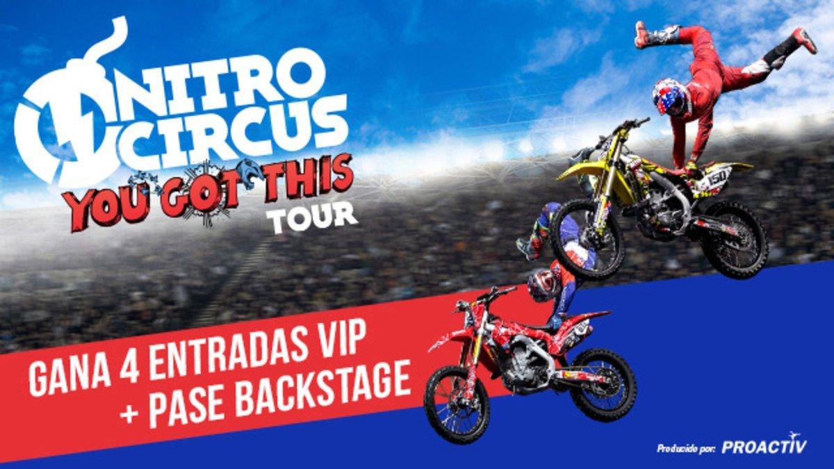 SPORT sortea un pack VIP de NITRO CIRCUS