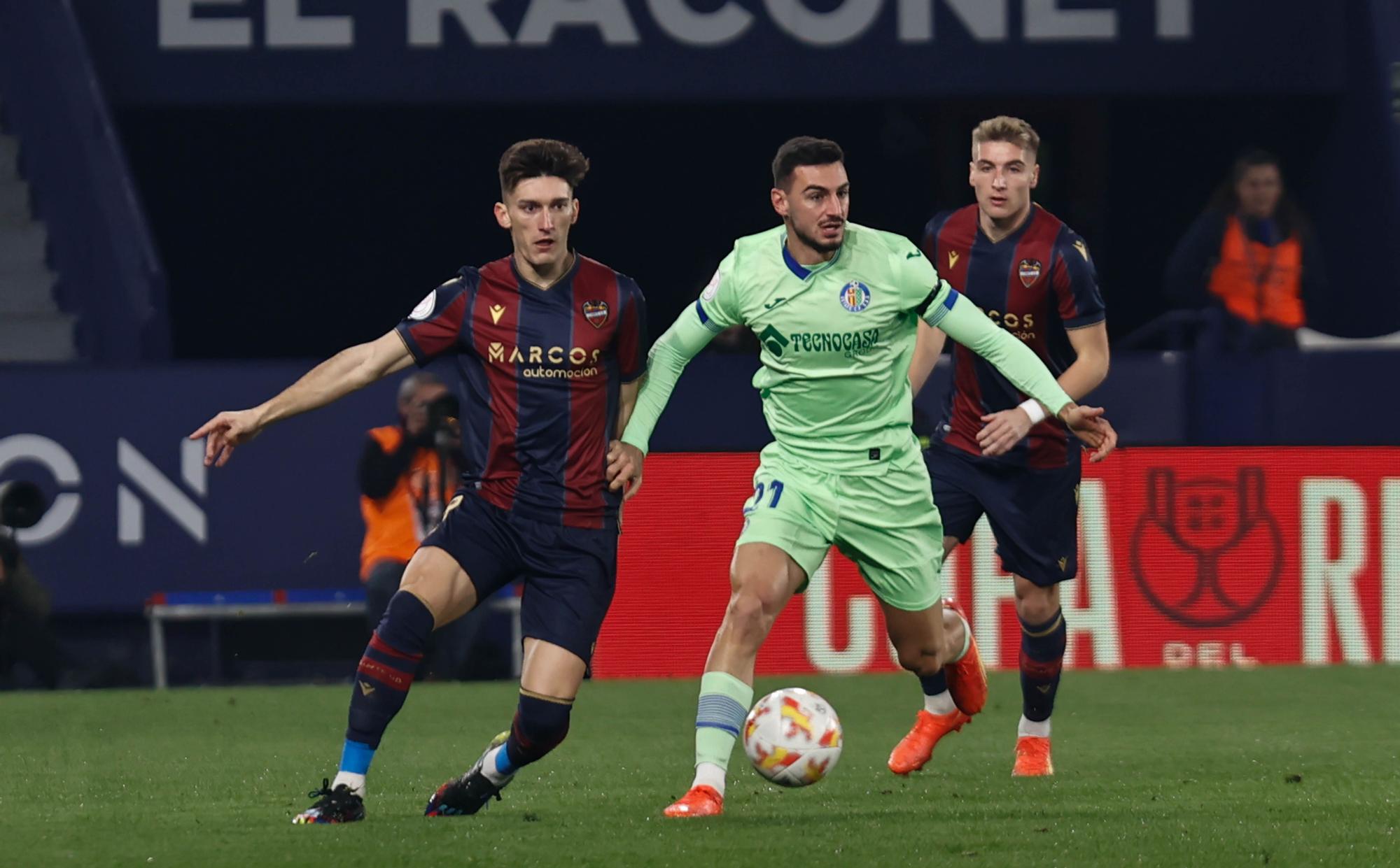 Las mejores imágenes del Levante UD- Getafe de Copa del Rey