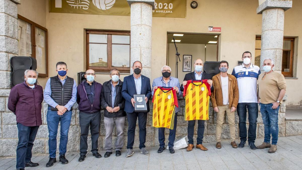 Reconeixement de la Federació Catalana de Futbol al CE Agullana