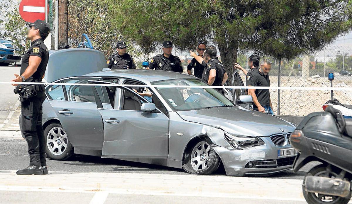 La Policía arresta a dos hombres en Alicante tras un tiroteo y una persecución policial