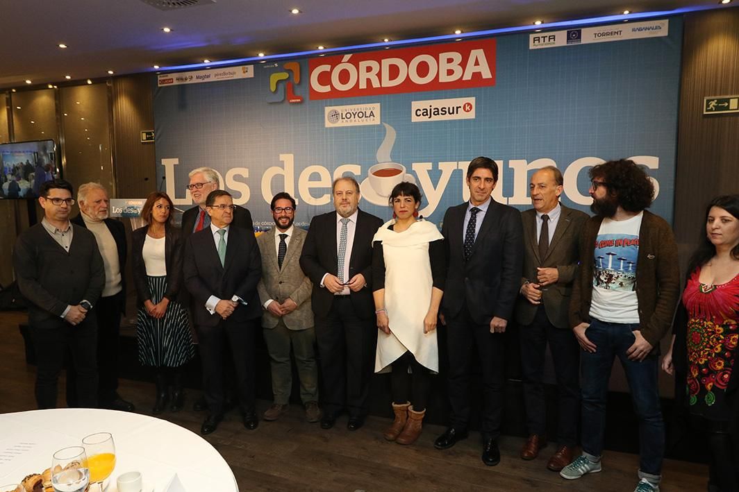 Teresa Rodríguez en los Desayunos de Diario CÓRDOBA