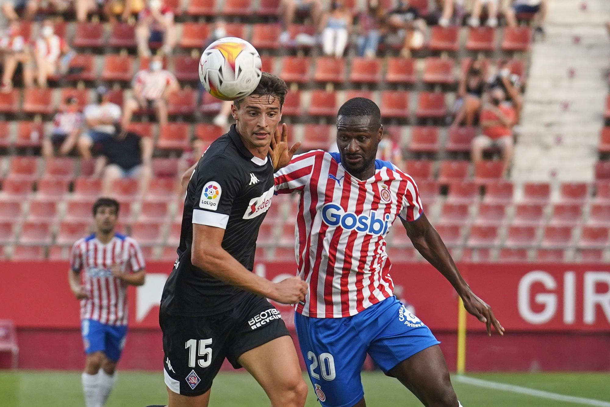 El Girona - Amorebieta, en imatges