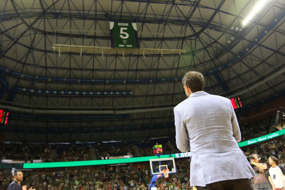 El Unicaja rinde homenaje a Berni