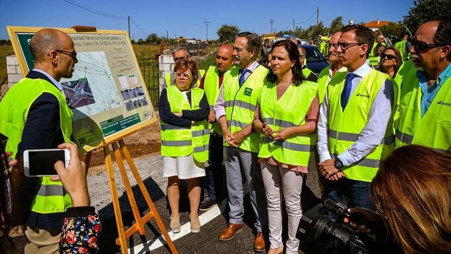 Terminan los trabajos de mejora del firme en la carretera A-424