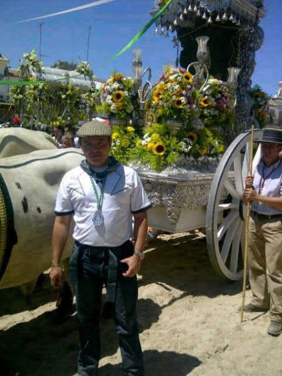 Yorman Alviarez, de la Hermandad de San Cristóbal de Venezuela.