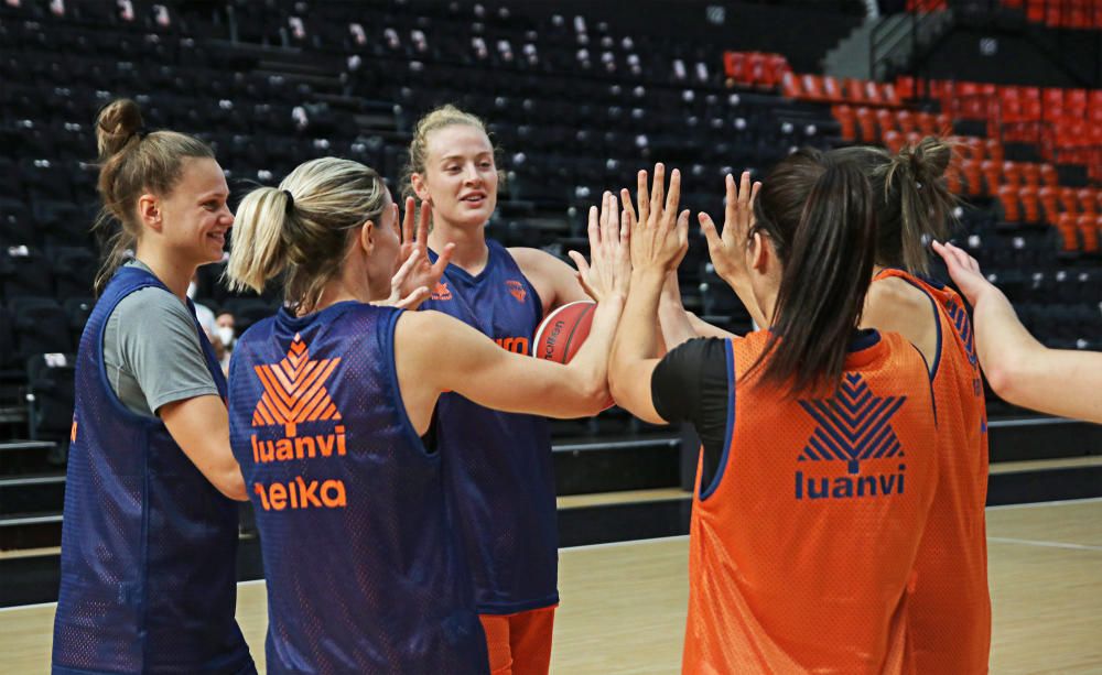 Primer entrenamiento de Marie Gülich