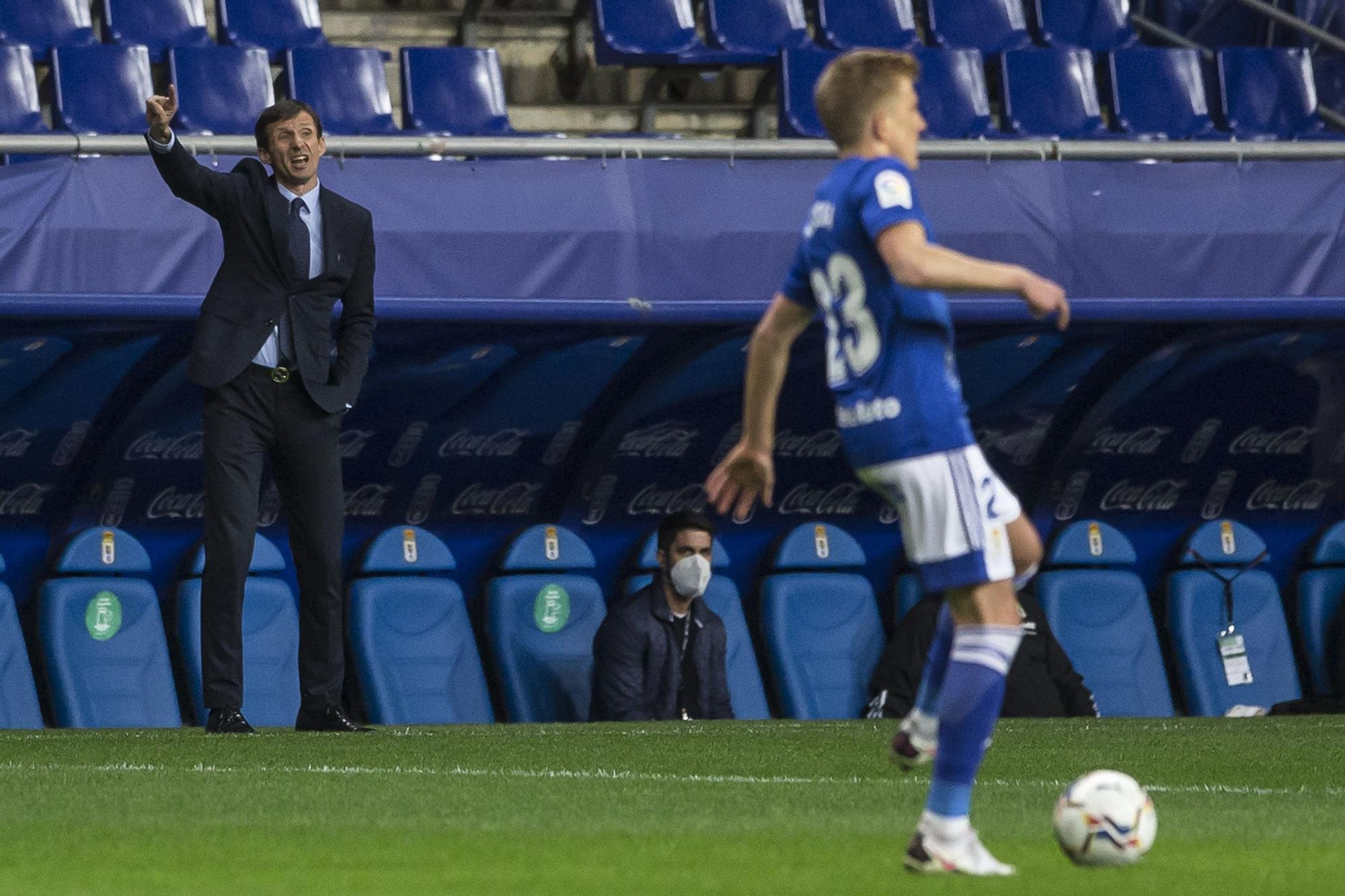 El partido del Real Oviedo ante el Leganés, en imágenes