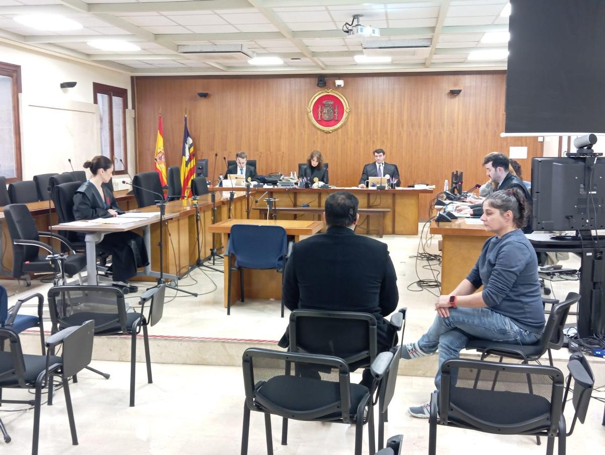El acusado, en el juicio celebrado en la Audiencia Provincial.