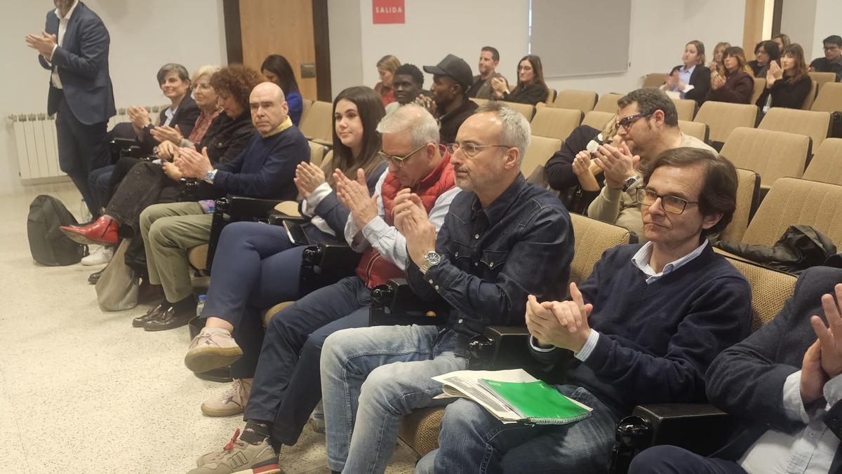 Parte de los asistentes a la jornada.