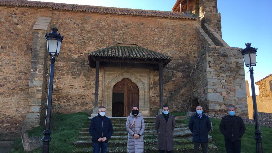 La Junta finaliza la restauración y puesta en valor de la iglesia de la Asunción de Grijalba con una inversión de 340.000 euros