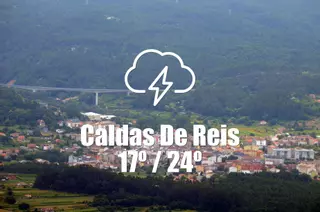 El tiempo en Caldas de Reis: previsión meteorológica para hoy, viernes 11 de julio