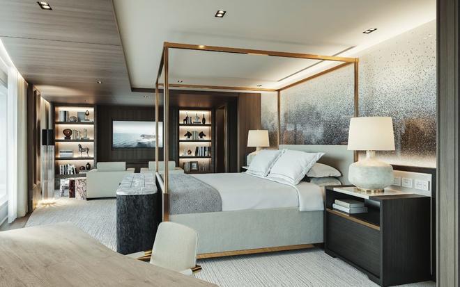 Grandeur Ship Regent Suite Master Bedroom