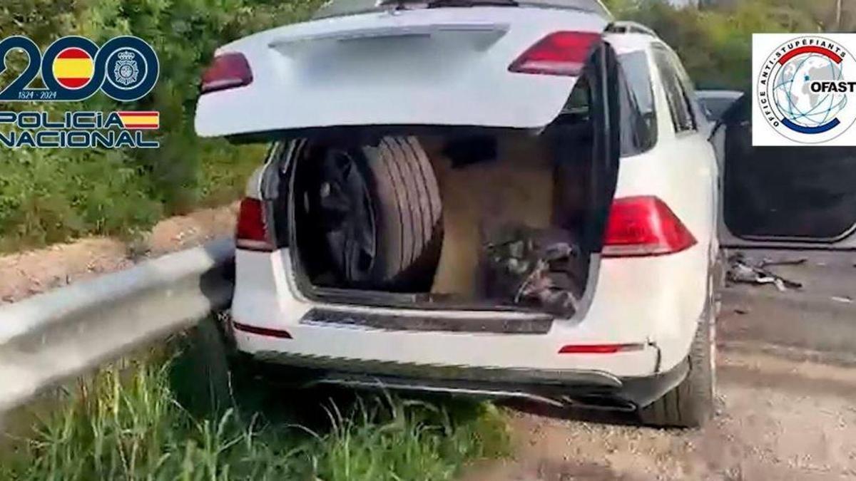 Vídeo | Envestida dels narcotraficants amb la Policia Nacional quan sortien de la "guarderia" de droga