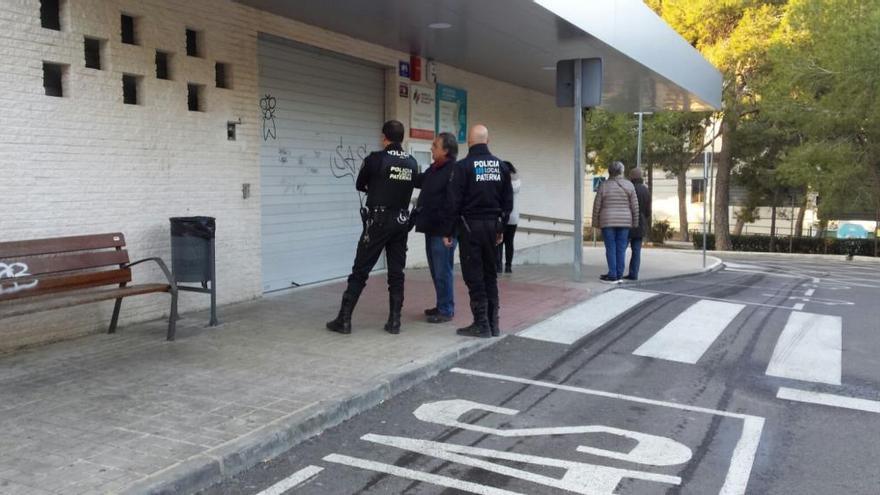 La Policía Local ha acudido al lugar de los hechos.