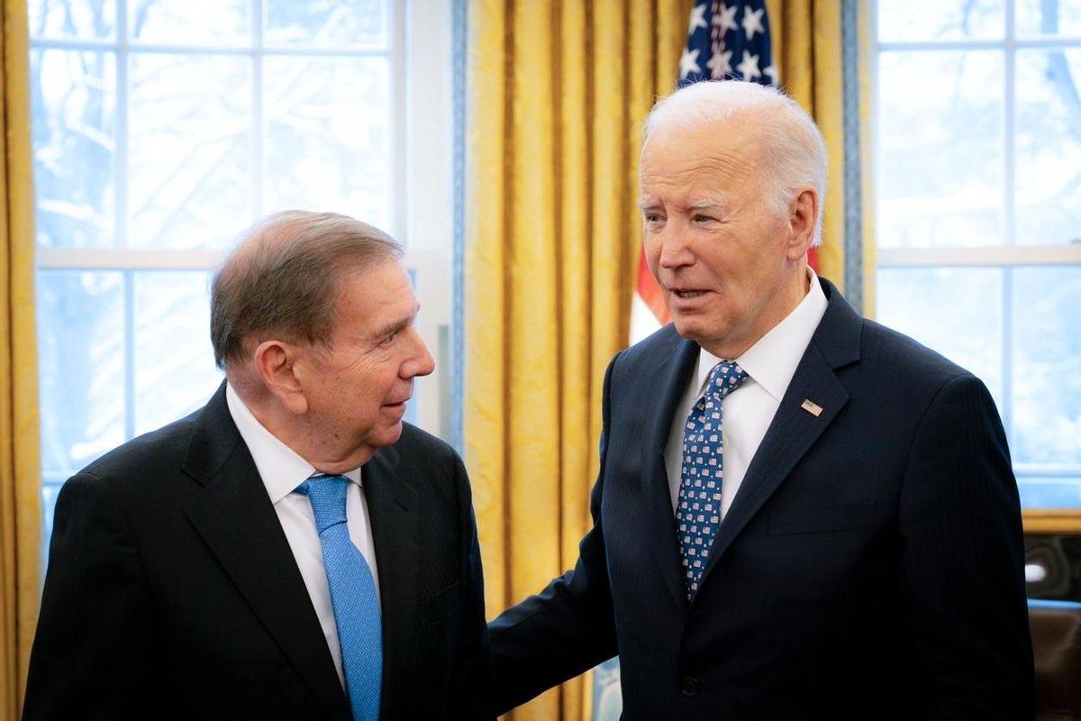 Biden dona suport com a president electe de Veneçuela a González Urrutia Biden dona suport com a president electe de Veneçuela a González Urrutia
