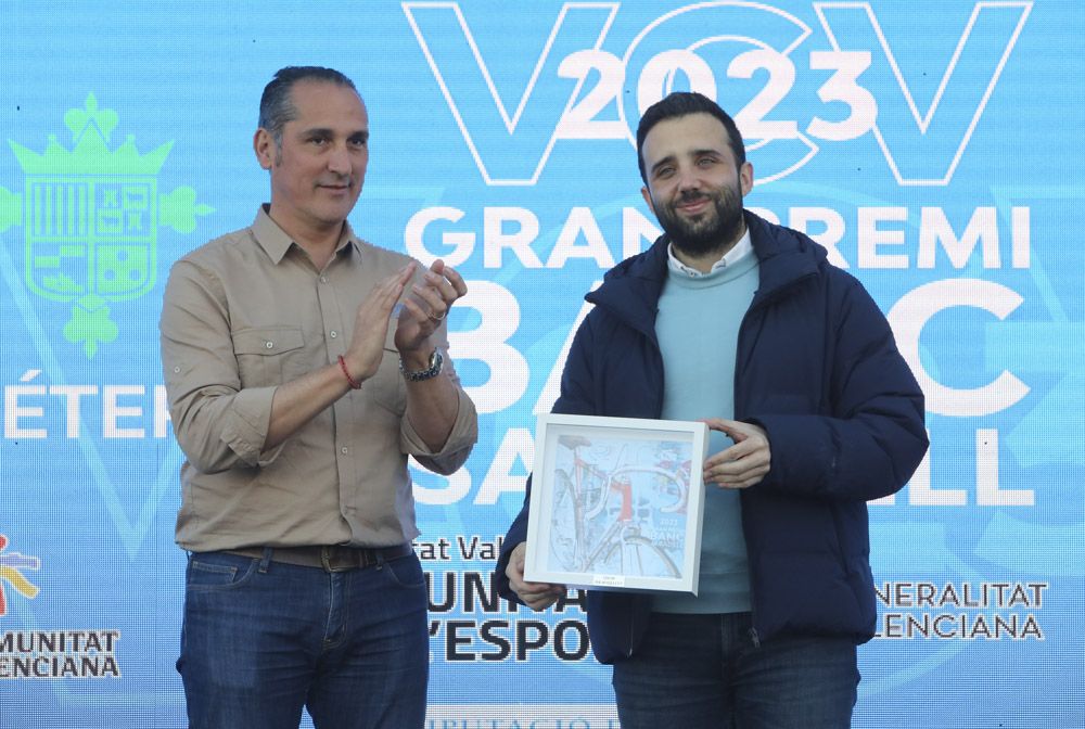 Llegada a Sagunt de la tercera etapa de la Volta Ciclista a la Comunitat Valenciana