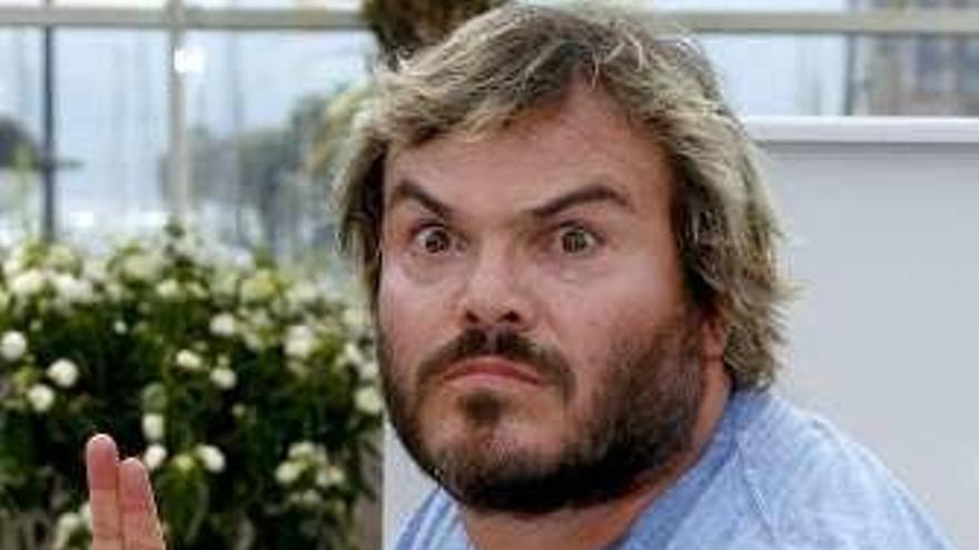 El actor Jack Black.