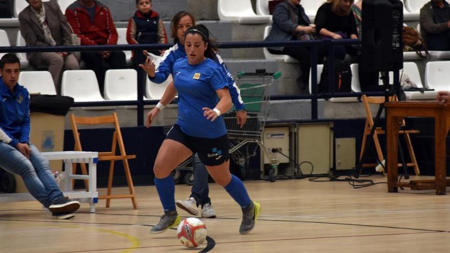 La futbolista del Xaloc Paola López Agulló.