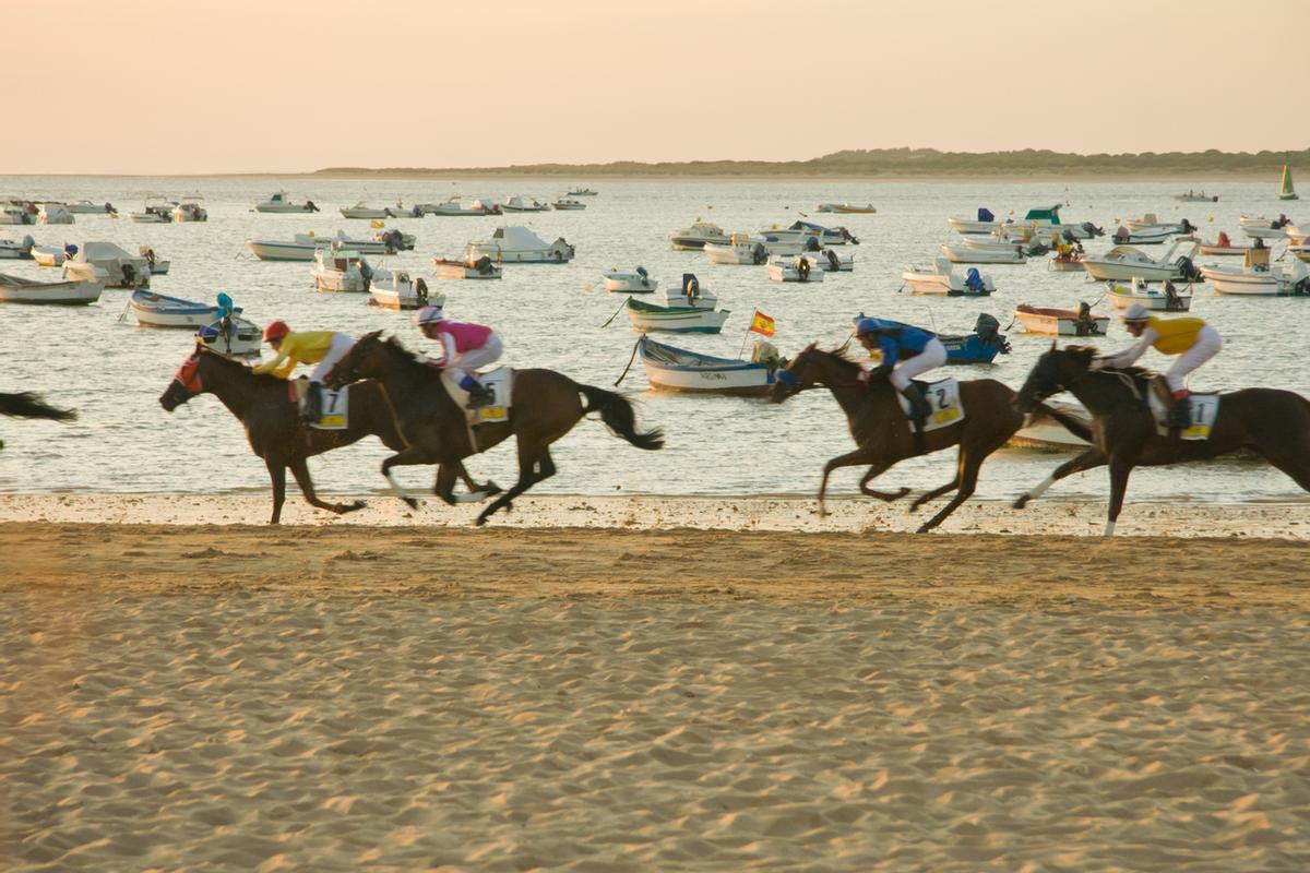 Carrera de Caballos en Sanlúcar de Barrameda