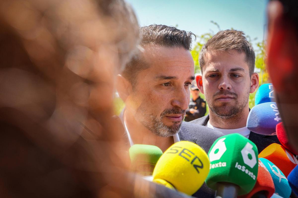 David Sánchez declara en los juzgados de Badajoz