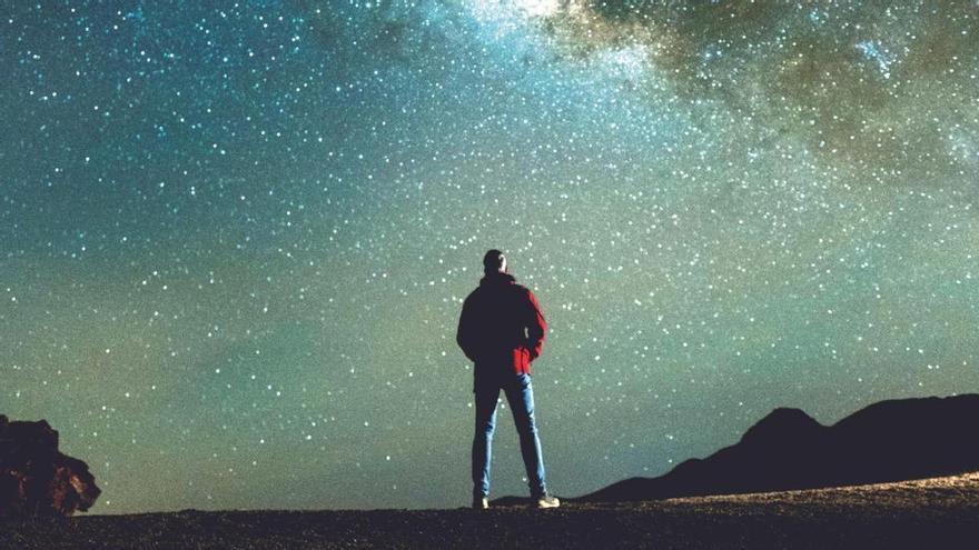 Firmamento nocturno desde el Parque Nacional del Teide.