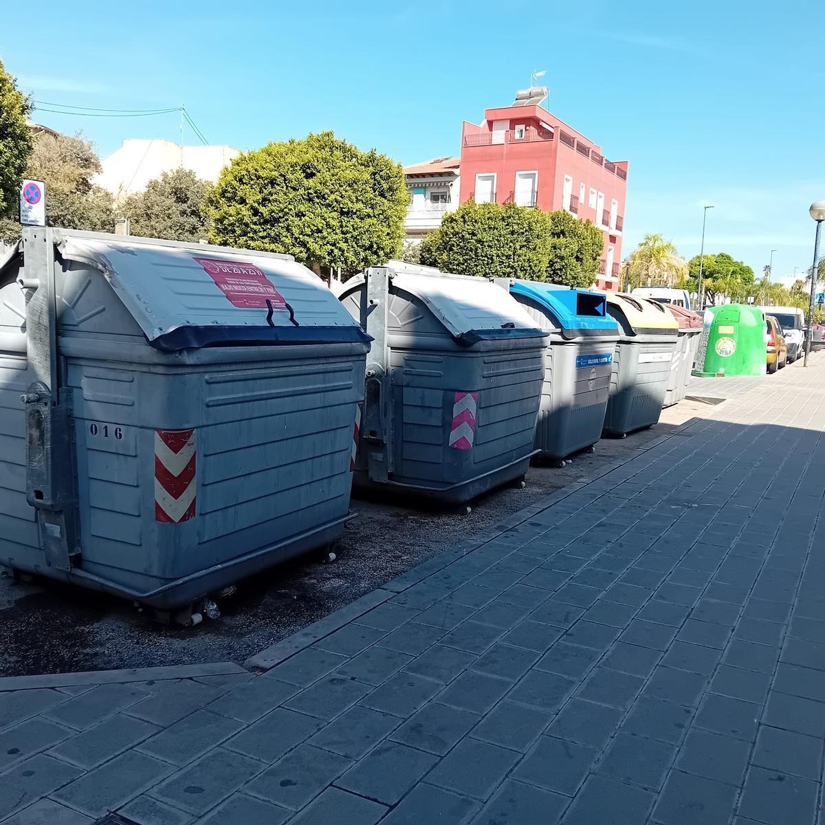 Contenedores en Sant Joan