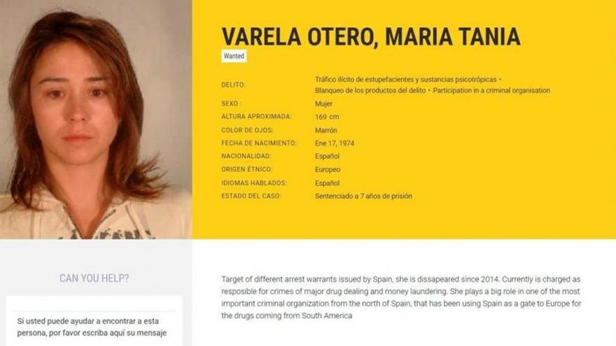 Prisión para la narco fugitiva Tania Varela, detenida en Vilanova